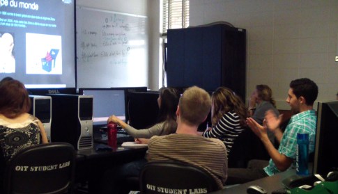 Bruit de moquette Students/journalists presentation