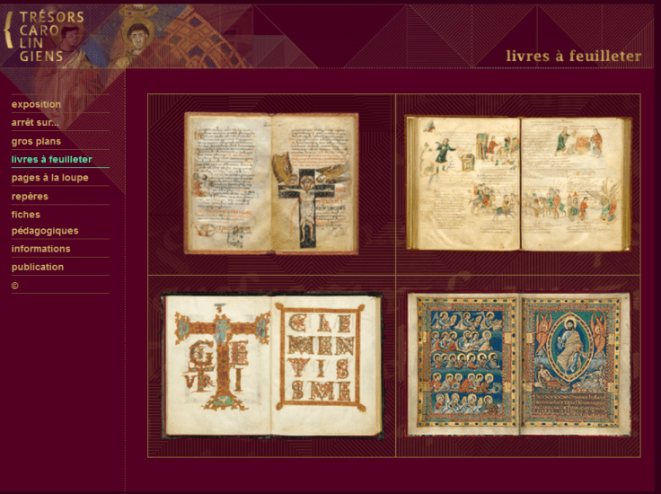 Manuscripts a feuilleter