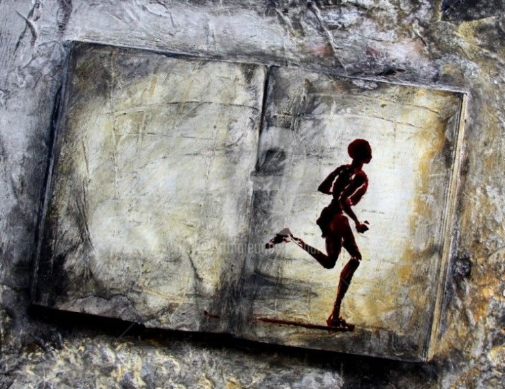 9413047_livre-objet-n-7-ecriture-du-mouvement-par-ibara-acrylique-et-encre-rouge-format-50cm-sur-40cm